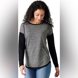 Smartwool Womens Women's Shadow Pine Colorblock Sweater